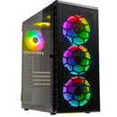 ScreenON - Minecraft Gaming PC Black - Ryzen 3 - RX 550 - 16GB RAM - 500GB SSD - Windows 11 Pro + WiFi & Bluetooth!