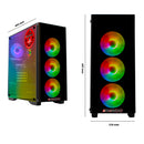 ScreenON - Gaming Set T46187 -W3 (GamePC.T46187 + 27 Inch Monitor + Toetsenbord + Muis & Muismat + Headset & Houder)