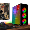 ScreenON - Gaming Set T46187 -W3 (GamePC.T46187 + 27 Inch Monitor + Toetsenbord + Muis & Muismat + Headset & Houder)