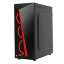 ScreenON - Allround Game Computer Red - Ryzen 9 - RTX 3050 - 16GB - 512GB SSD - Windows 11 Pro + WiFi & Bluetooth