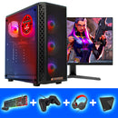 ScreenON - Gaming Set Y24684-W2 (GamePC.Y24684 + 27 Inch Monitor + Toetsenbord + Muis)