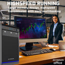 Intel Compleet PC SET | Intel Core i5 | 16 GB DDR4 | 500 GB SSD + 2 x 24 Inch Monitor + Muis + Toetsenbord | Windows 11 Pro + WiFi & Bluetooth