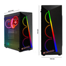 ScreenON - Gaming Set - V2 - Ryzen 3 - 1TB HDD - Radeon Vega 8 - (GamePC.V115132 + 27 Inch Monitor + Toetsenbord + Muis)