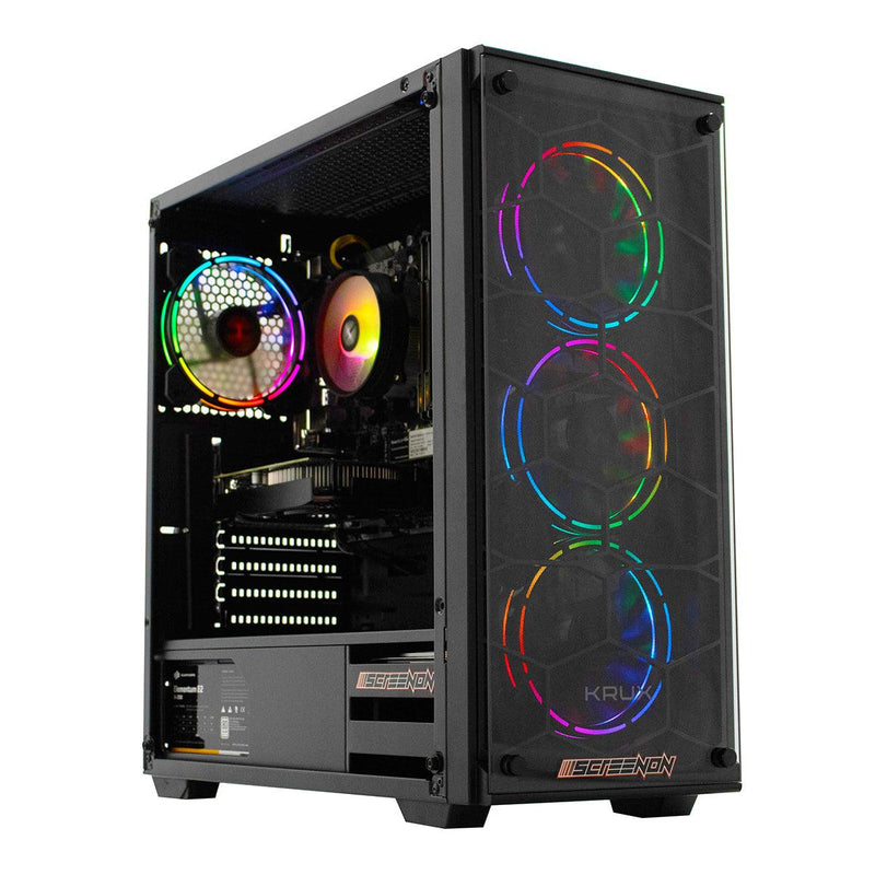 AMD Ryzen 2200G Allround Game Computer Gaming PC GeForce RTX 3050 8GB RAM 480GB SSD