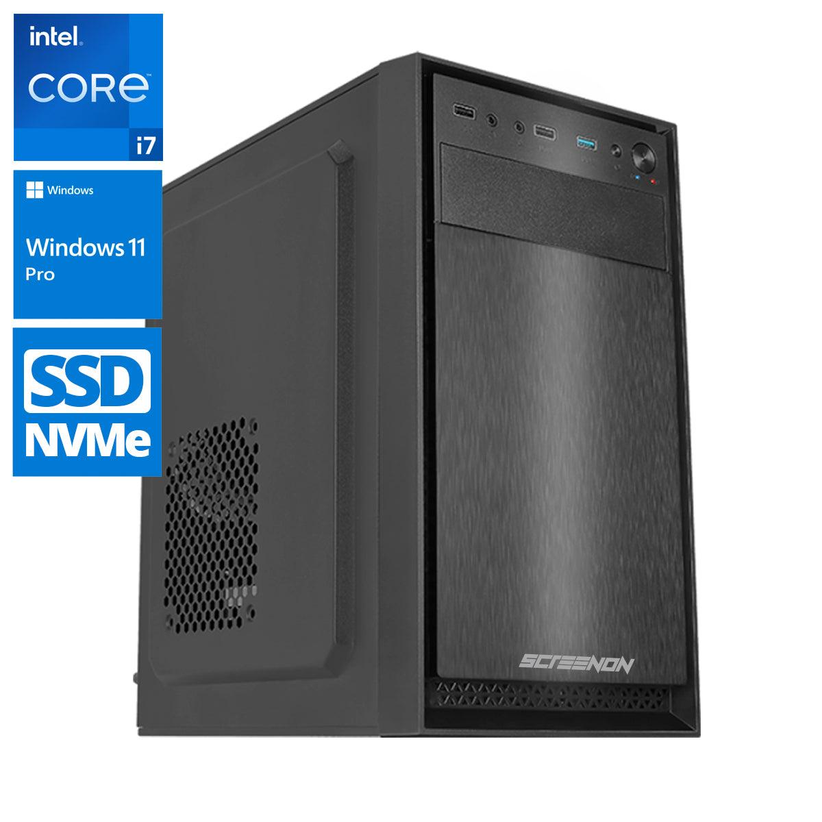 Intel Compleet PC | Intel Core i7 | 16 GB DDR4 | 500GB SSD - NVMe | RT