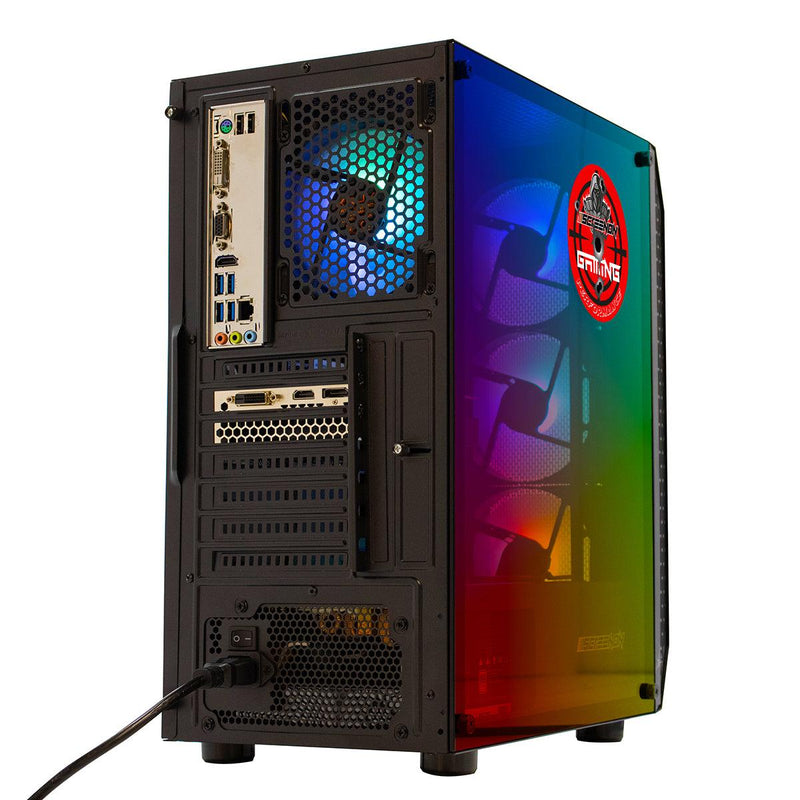 ScreenOn - AMD Ryzen 3 2200G Allround Game Computer / Gaming PC - Geforce GTX 1050 Ti 4GB - 8GB 2666 RAM + 240GB SSD - ScreenOn