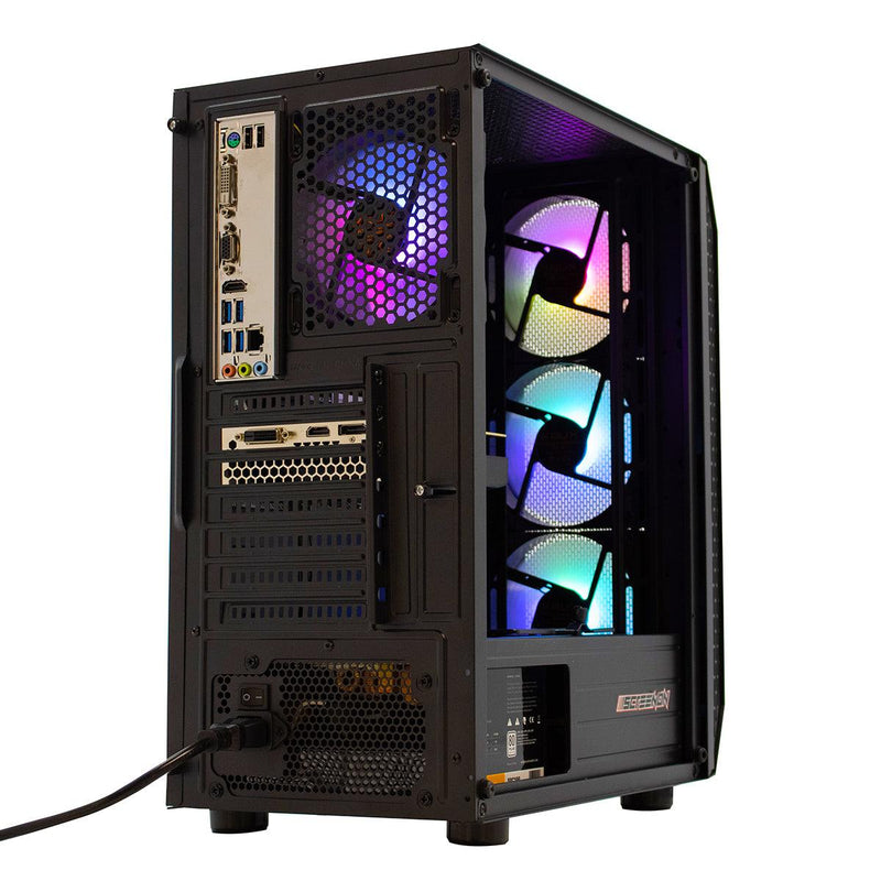 ScreenOn - AMD Ryzen 3 2200G Allround Game Computer / Gaming PC - Geforce GTX 1050 Ti 4GB - 8GB 2666 RAM + 240GB SSD - ScreenOn