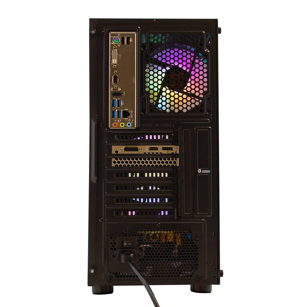 Unité Centrale ScreenOn GamePC. KN AMD Ryzen 5 16Go RAM DDR4 240Go SSD +  1To HDD Win 10 Pro Noir - Unités Centrales