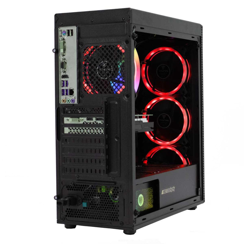 ScreenON - AMD Ryzen 5 3600 Allround Game Computer V.2 / Gaming PC - GeForce GTX 1050 Ti 4GB - 16GB RAM - 240GB SSD - 1TB HDD - Windows 10P - ScreenOn