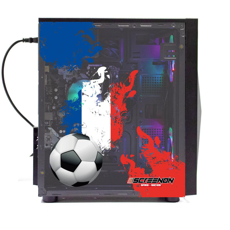 ScreenON - FIFA 23 Gaming PC + gratis FIFA 23 game cadeau - Frankrijk edition - GamePC.FF23-V11030 - Ryzen 5 - 240GB M.2 SSD - GTX 1650 - WiFi + Game controller - ScreenOn