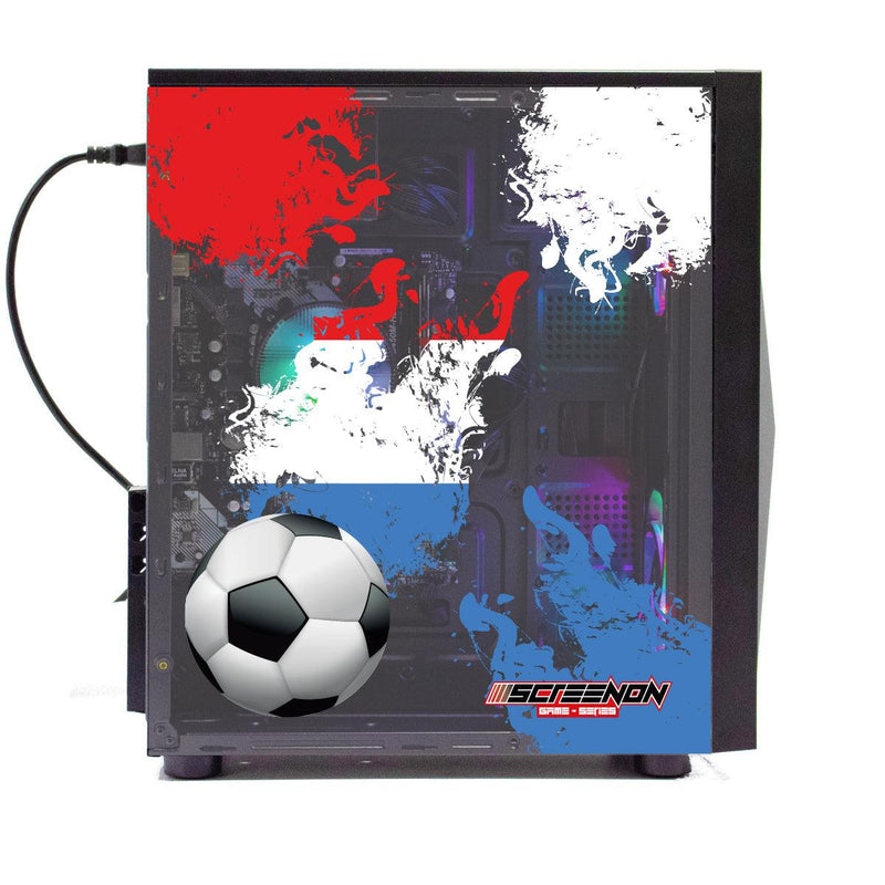 ScreenON - FIFA 23 Gaming PC Set + gratis FIFA 23 game cadeau – Nederland edition - (GamePC.FF23-V1101024 + 24 Inch Monitor + Toetsenbord + Muis + Game controller) - ScreenOn