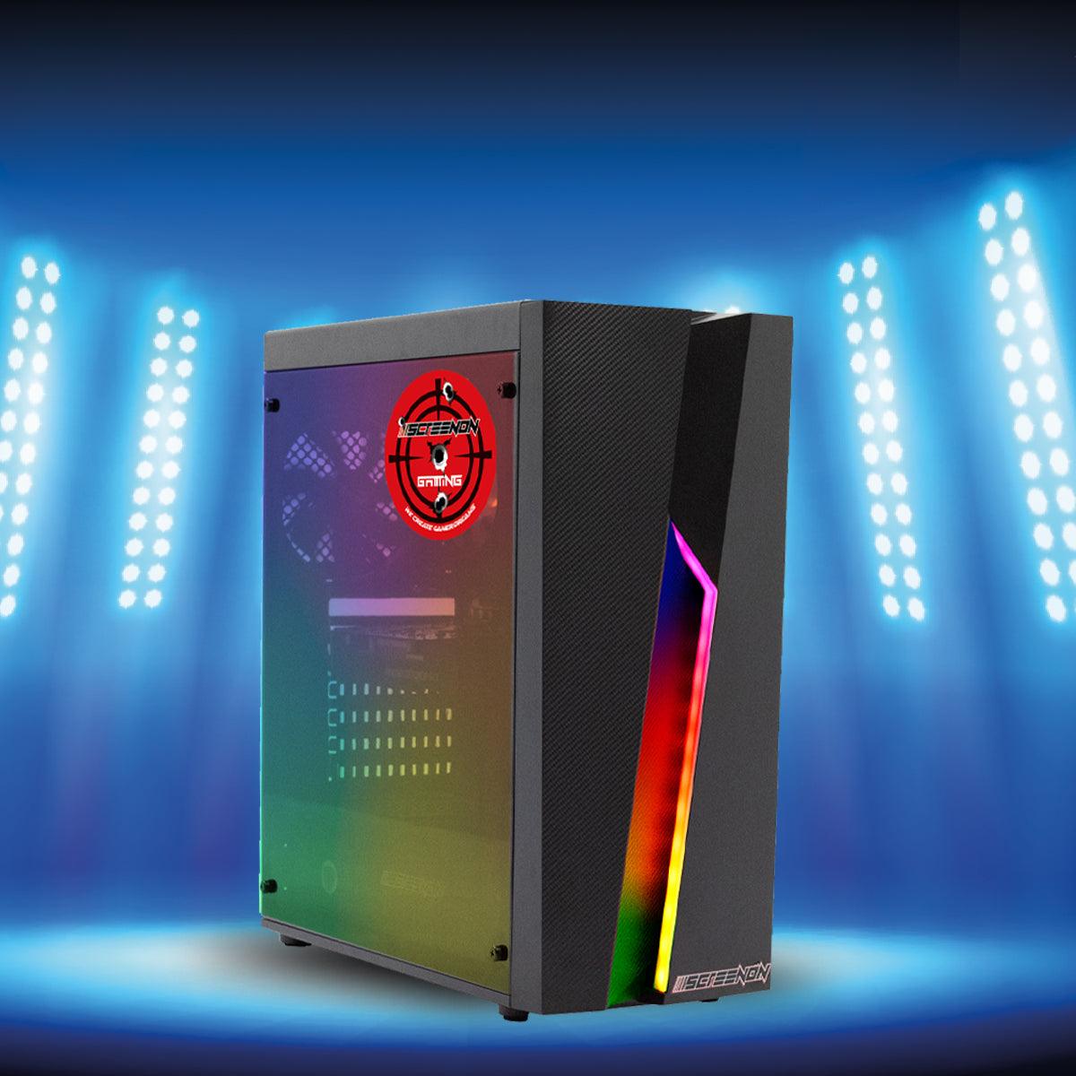 ScreenON - Game Computer / Gaming PC - Ryzen 5 - 512GB SSD - 16GB RAM
