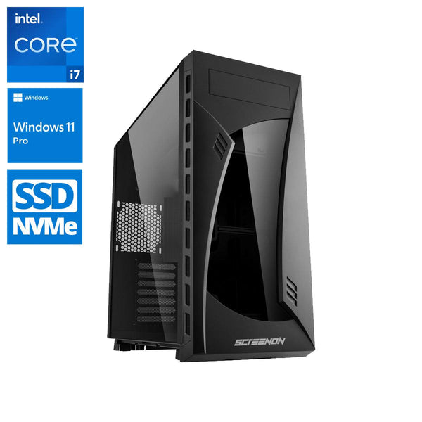 ScreenON - Intel Core i7 - 2TB M.2 SSD - 32GB RAM - RTX 3060 - Home/OfficePC.Z65070 - ScreenOn