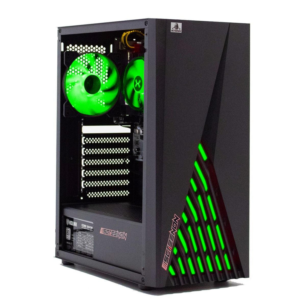 ScreenON - Raptor - Ryzen 3 2200G - 240GB SSD + 1TB HDD - GTX 1630 4GB - GamePC.V13113 - WiFi - ScreenOn